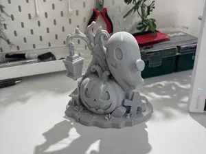 Spooky Cute Ghost & Pumpkin | Halloween Decor