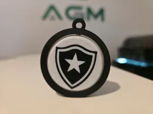 Botafogo - Chaveiro Giratório Print-in-Place