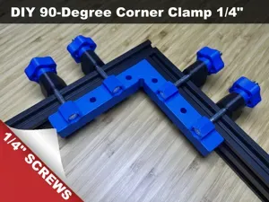DIY 90-Degree Corner Clamp (1/4" SAE Version)