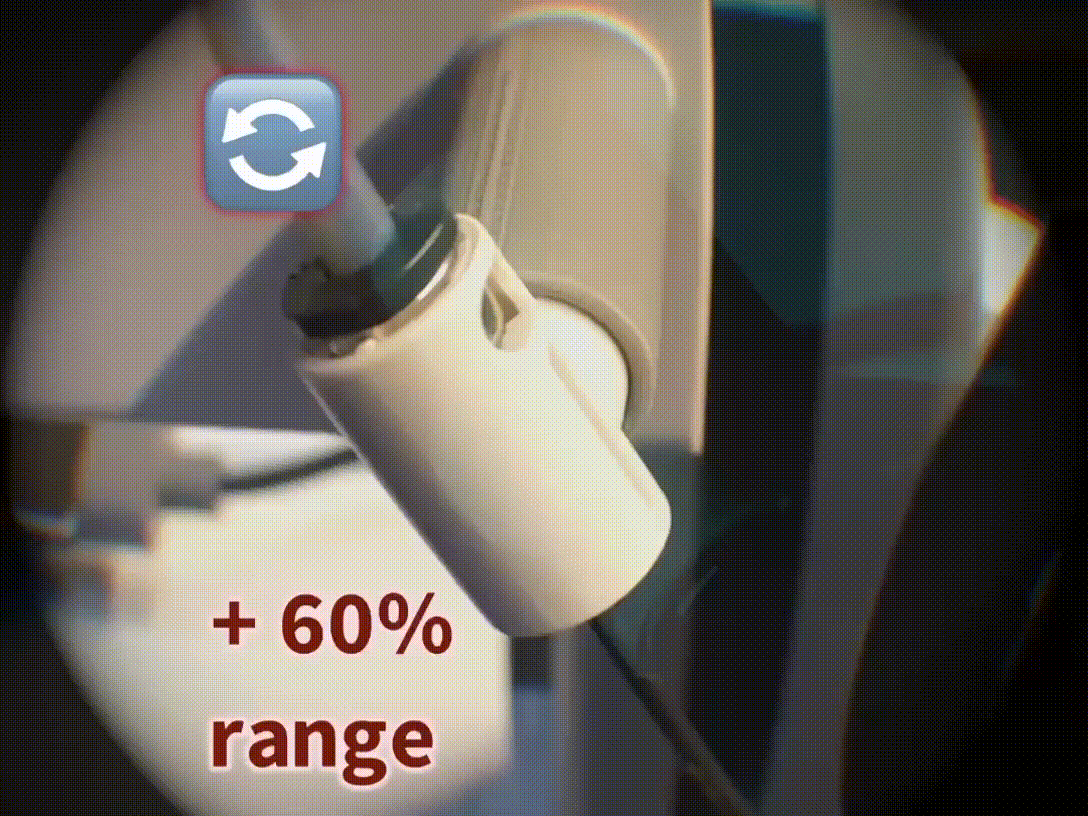 A1 mini PTFE Tube Connector with extended range