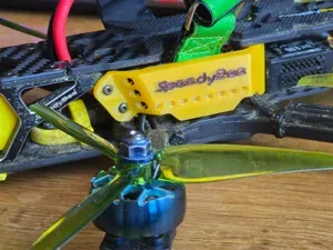 SpeedyBee master 5 v2 stack cover with LED and USB