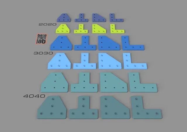 T-Slot Framing Structural Brackets 2020/3030/4040 — Image 5 of 7