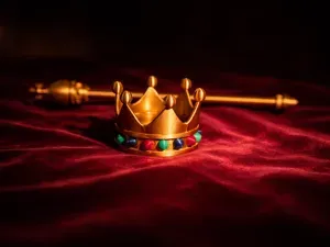 Royal Crown & Scepter – Multi-Print Display Set