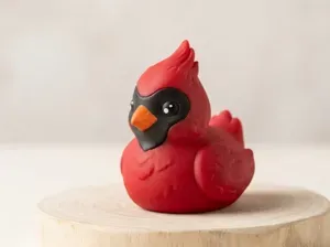 Northern Cardinal Duck, Birdie Duck, Cruise Jeep