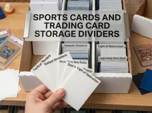 Custom TCG & Sports Card Storage Box Dividers