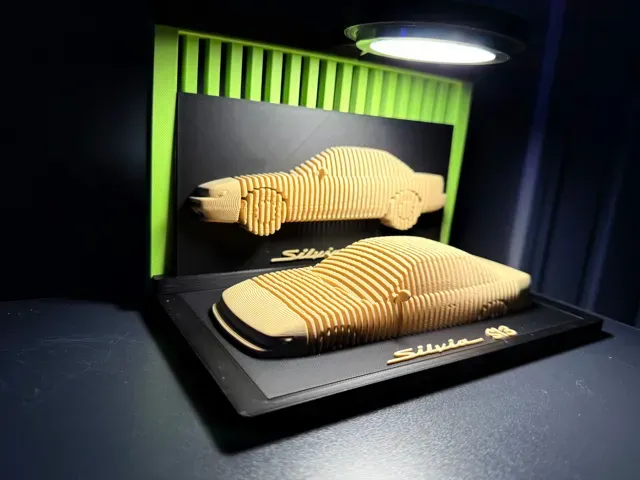 Nissan Silvia S13 Layered Car Model — Image 5 of 6