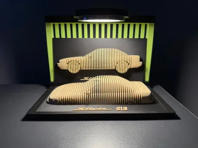 Nissan Silvia S13 Layered Car Model — Image 2 of 6