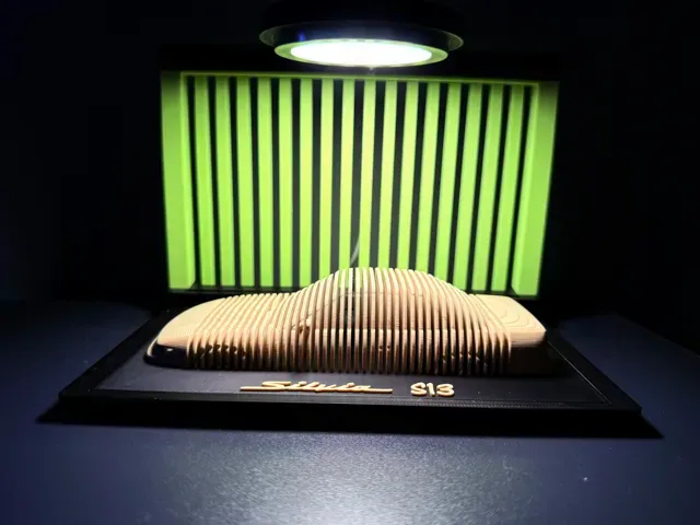 Nissan Silvia S13 Layered Car Model — Image 3 of 6