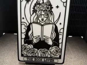 Booker lover tarot card