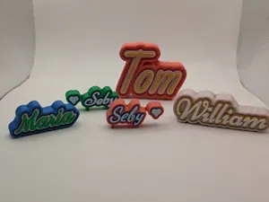 Customizable 3D Name Sign – Multi-Name Generator