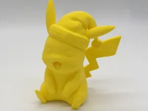 Christmas Pikachu – Pikachu with Santa Hat