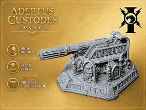 Adeptus Custodes Heavy Cannon Emplacement