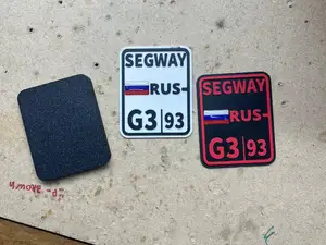 Licence Plate Ninebot G3