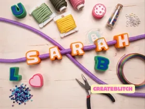 Chunky Paracord Beads | Letters, Numbers & Charms