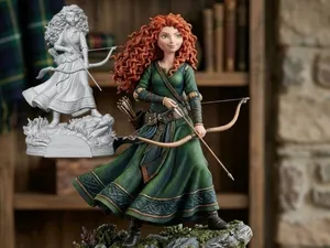 PRINCESA MERIDA, DE BRAVE