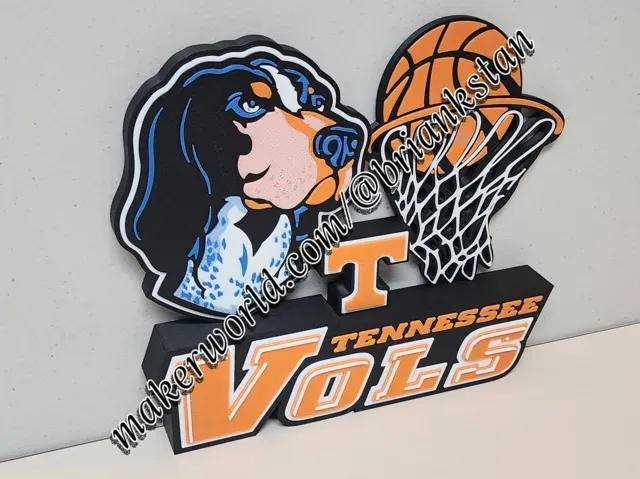 Tennessee Volunteers Basketball Desk Display — Фото 3 из 4
