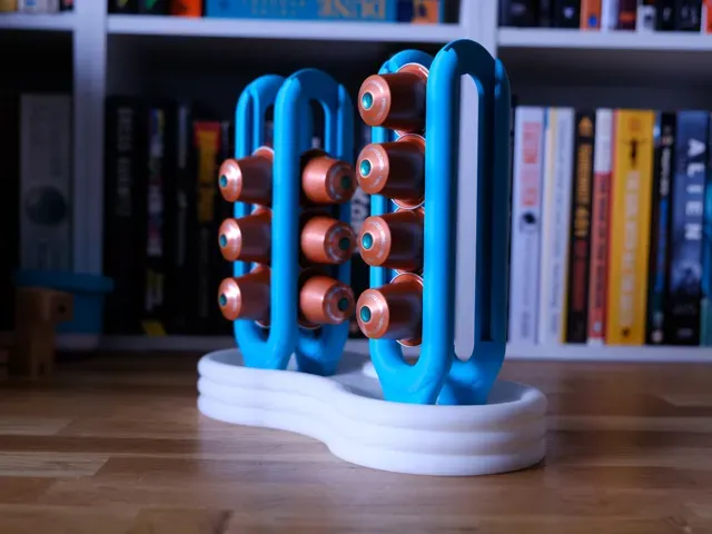 Coffee Pod Stand. Double Coffee organiser