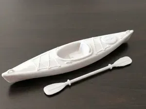 Kayak with Paddle