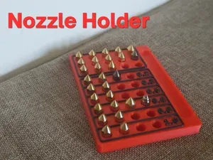 MK8 / CHT Nozzle Holder (Multi-Size Organizer)