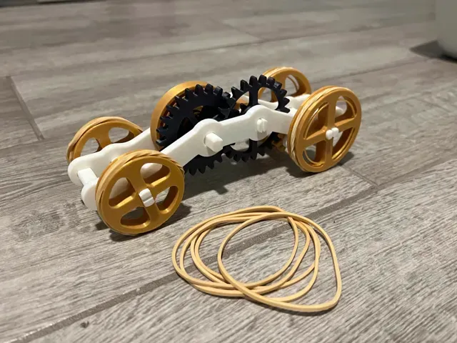 Gripster - Wind-Up Toy Car — Фото 4 из 6