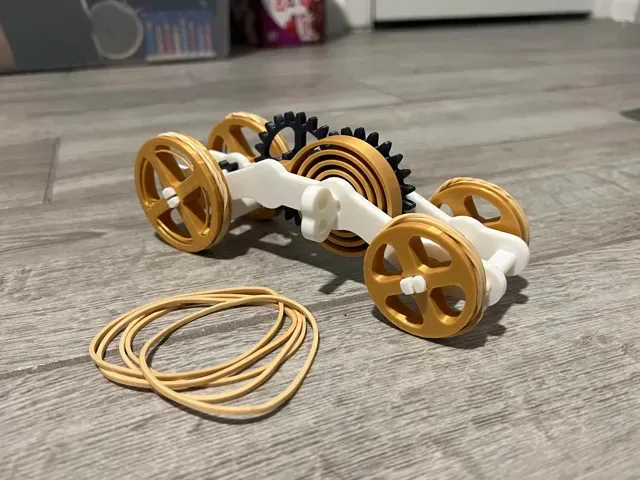 Gripster - Wind-Up Toy Car — Фото 3 из 6