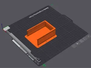 RaspberryPi 3 or 4 wall mount with or without SSD