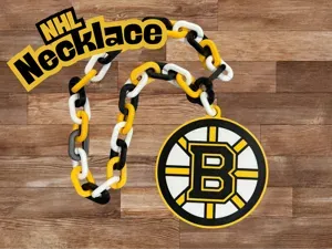 NHL Teams Chain Necklace - Boston Bruins
