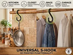 S-Hook – Heavy Duty Universal Hanging Hook