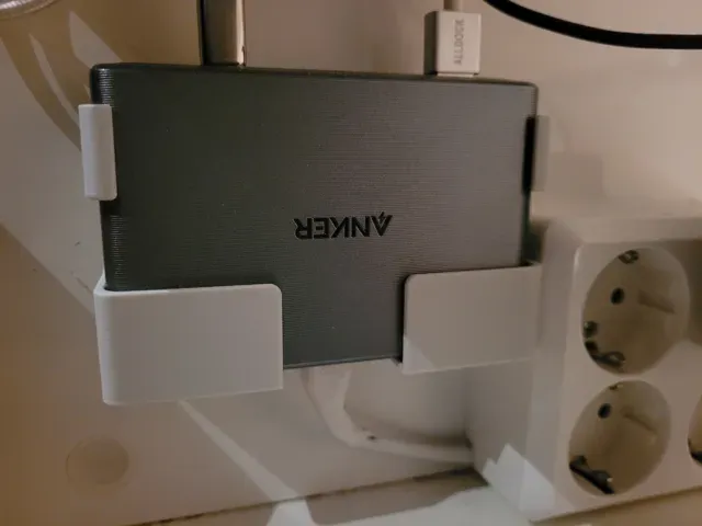 Wall holder for Anker Prime 200W 6-p GaN Charger — Image 2 of 4