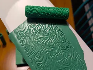 Oil Paint Texture Roller Embossed
