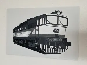Diesel Locomotive “Brejlovec” - HueForge