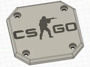 CS2 Pump Cover for Corsair Elite Capellix AIO