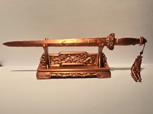 Chinese Jian Dragon Sword with Stand