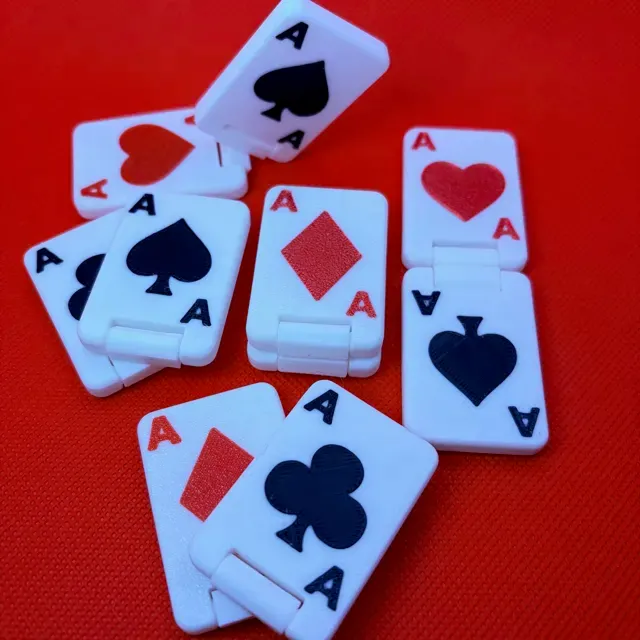 Aces Cards Slider + Flip Fidget (Print in Place) — Image 9 of 12