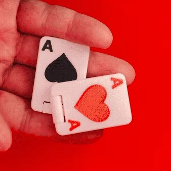 Aces Cards Slider + Flip Fidget (Print in Place) — Image 2 of 12