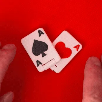 Aces Cards Slider + Flip Fidget (Print in Place) — Image 3 of 12