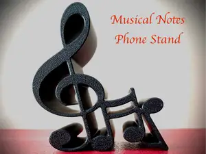 Musical Notes Phone Stand