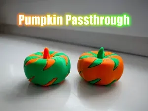 Pumpkin Passthrough Fidget