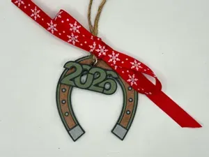 Lucky Petal Christmas Ornament