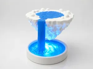 Schwebende Wasserfall-Lampe – LED Lamp Kit 001