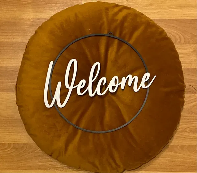Door Sign Welcome — Image 2 of 4