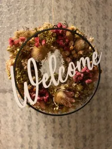 Door Sign Welcome