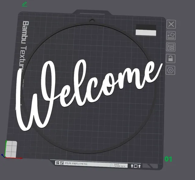 Door Sign Welcome — Image 4 of 4
