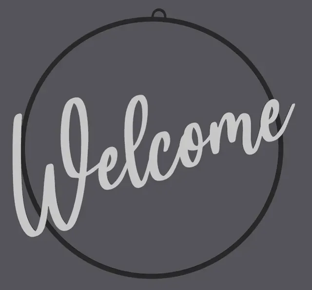 Door Sign Welcome — Image 3 of 4