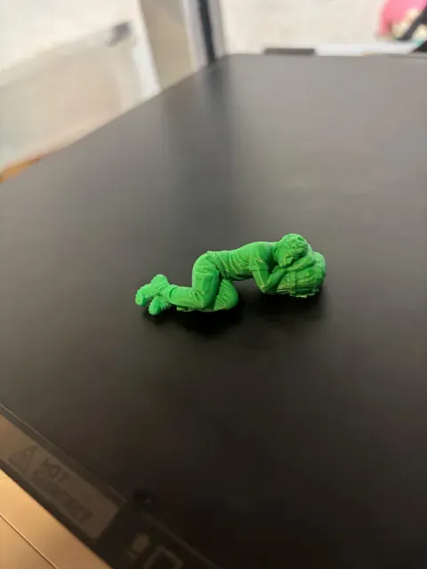 diorama miniature - sleeping man — Фото 2 из 6