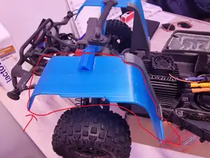 Arrma senton rear fender cover