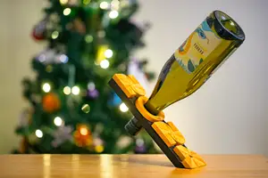 2024 Wine Bottle Holder - Happy New Year!