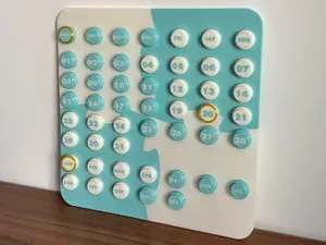 Non-AMS Large Modern Perpetual Calendar