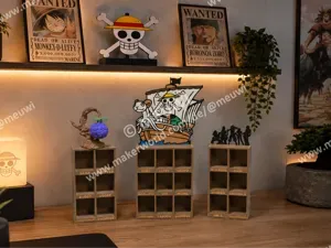 One Piece Kinder Joy Display – 22 Figures Diorama