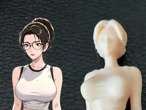 海边的妃英里（微缩白模）